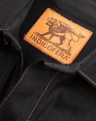 Indigofera Fargo Shirt - Black Gunpowder Denim - Standard & Strange