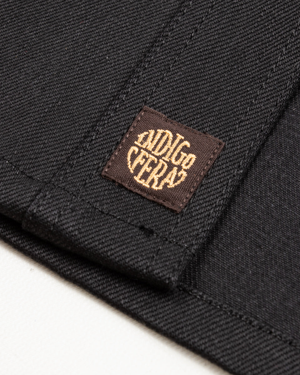 Indigofera Fargo Shirt - Black Gunpowder Denim - Standard & Strange