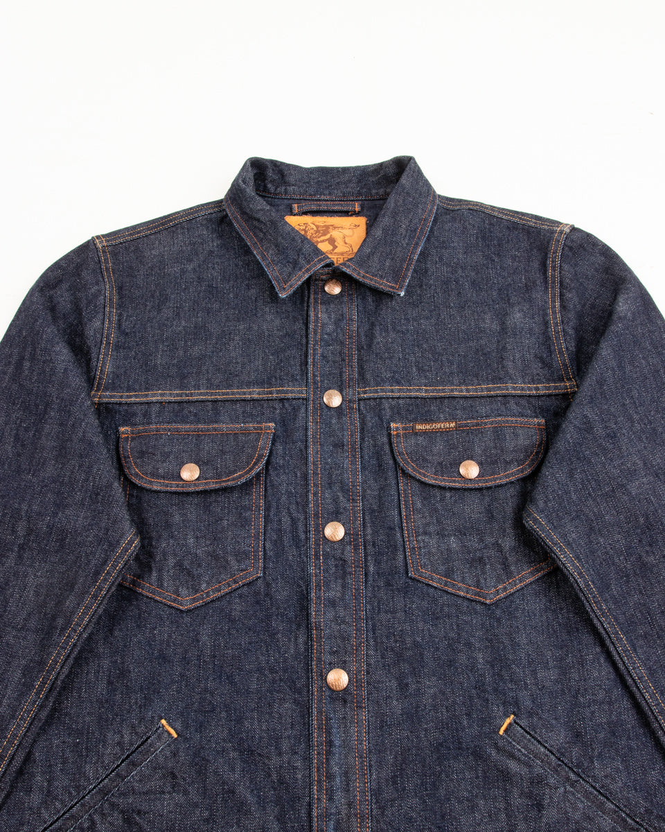Indigofera Fargo Trucker Jacket - Indigo - Standard & Strange