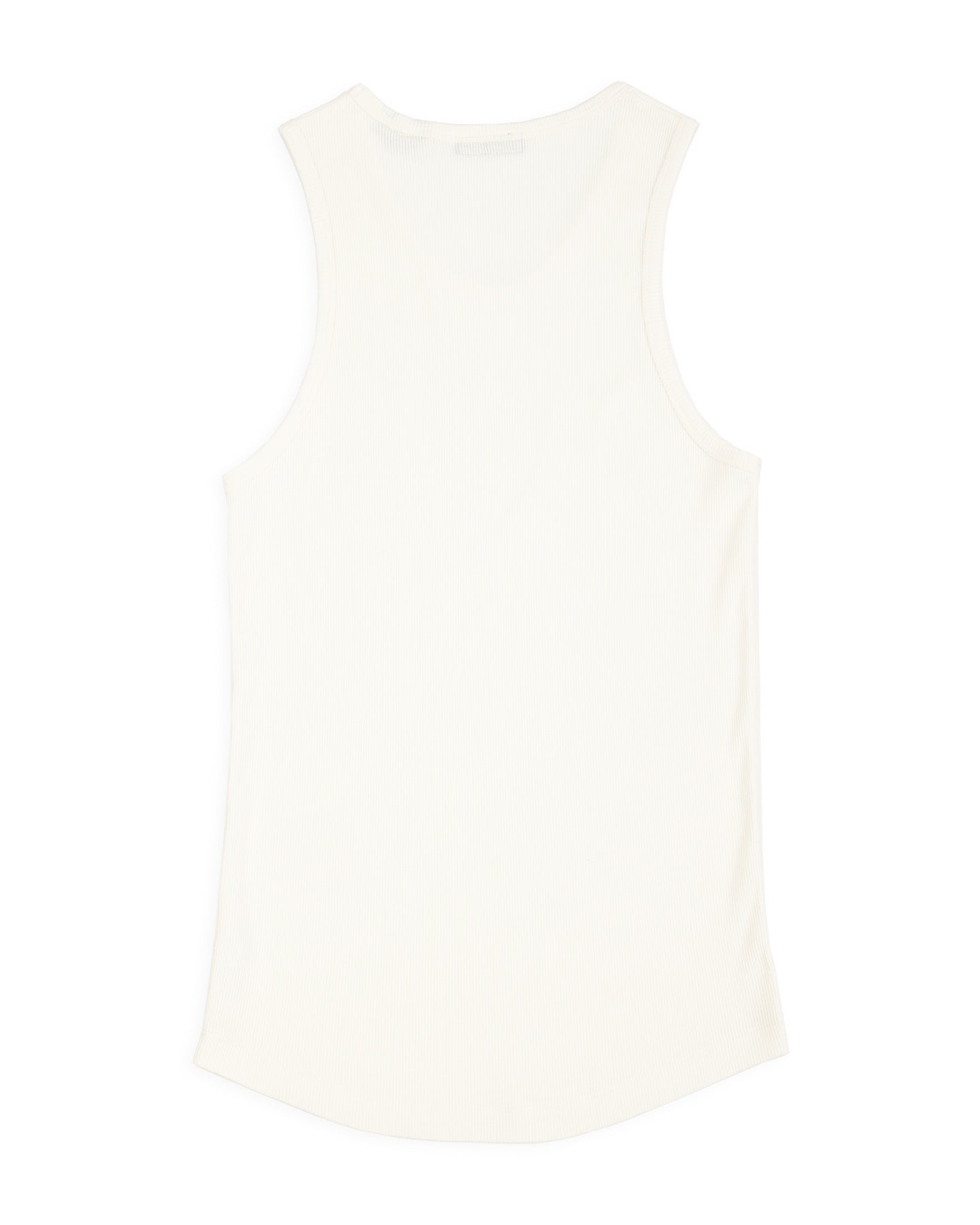 Frank Tank - Cockatoo White Cotton Rib