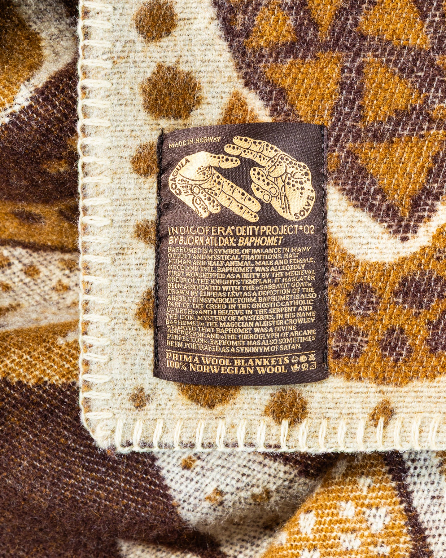 Indigofera x Björn Atldax Baphomet Blanket