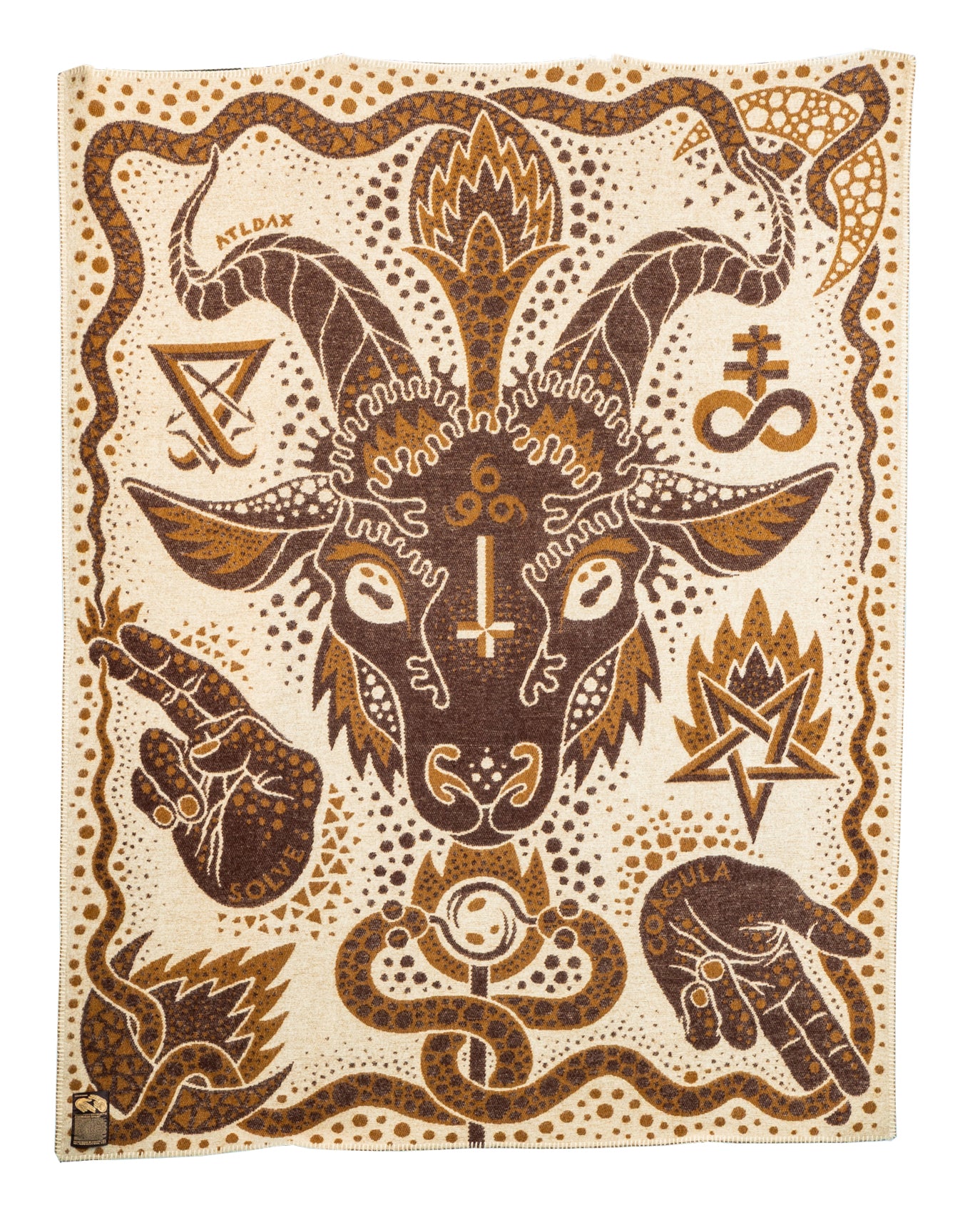 Indigofera x Björn Atldax Baphomet Blanket