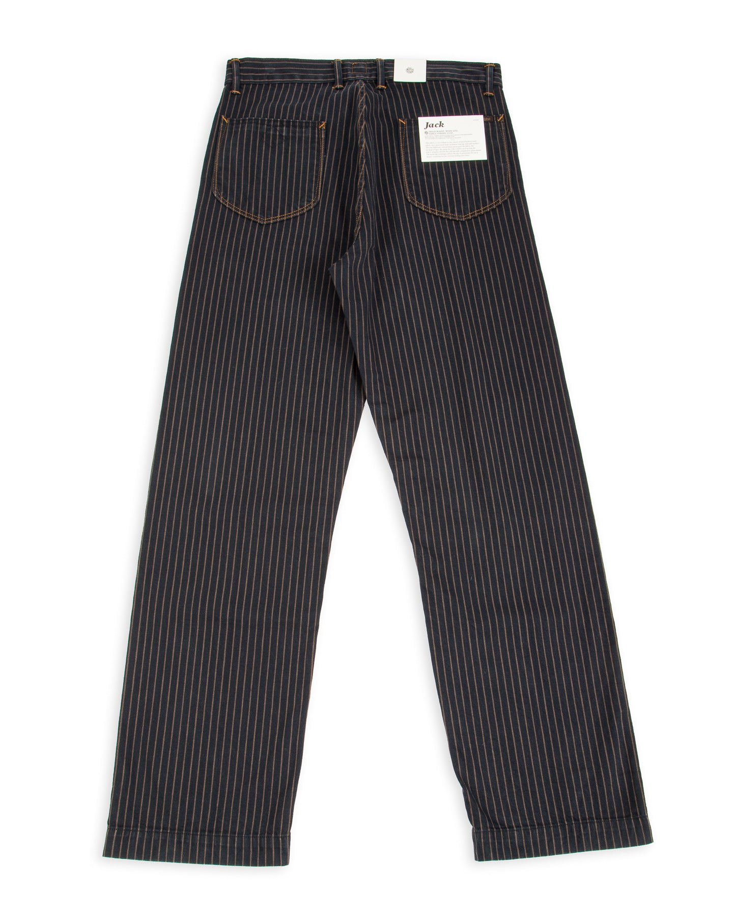 Indigofera Jack Pant - Sable Stripe - Standard & Strange