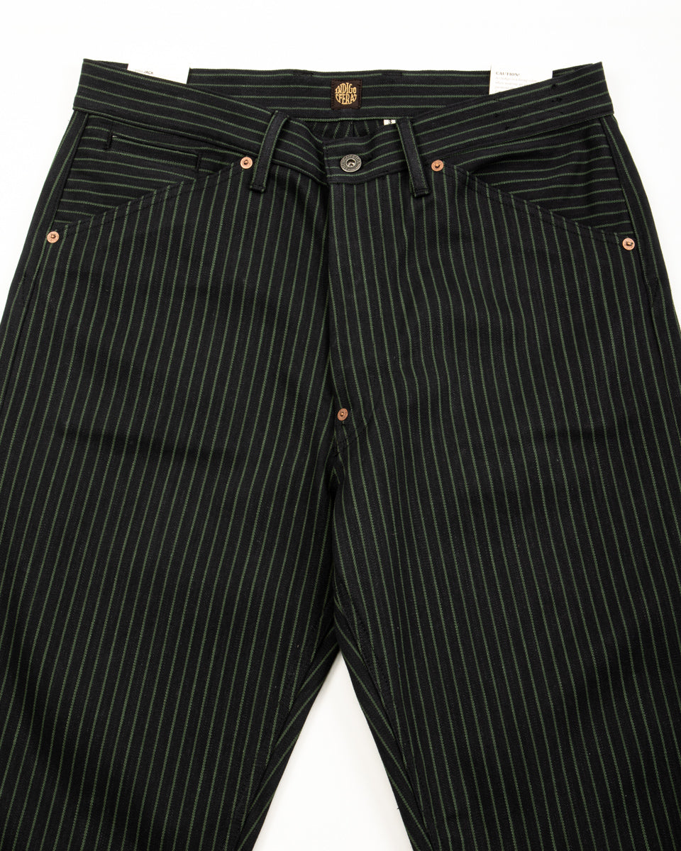 Indigofera Jack Pant - Viridescent Stripe - Standard & Strange