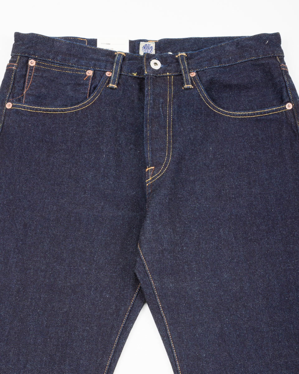 Indigofera Kirk Straight Fit -14oz No.9 Selvedge Rinsed - Standard & Strange