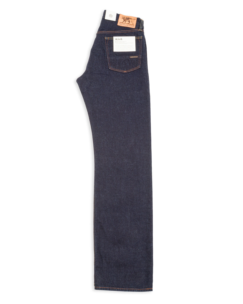 Indigofera Kirk Straight Fit -14oz No.9 Selvedge Rinsed - Standard & Strange