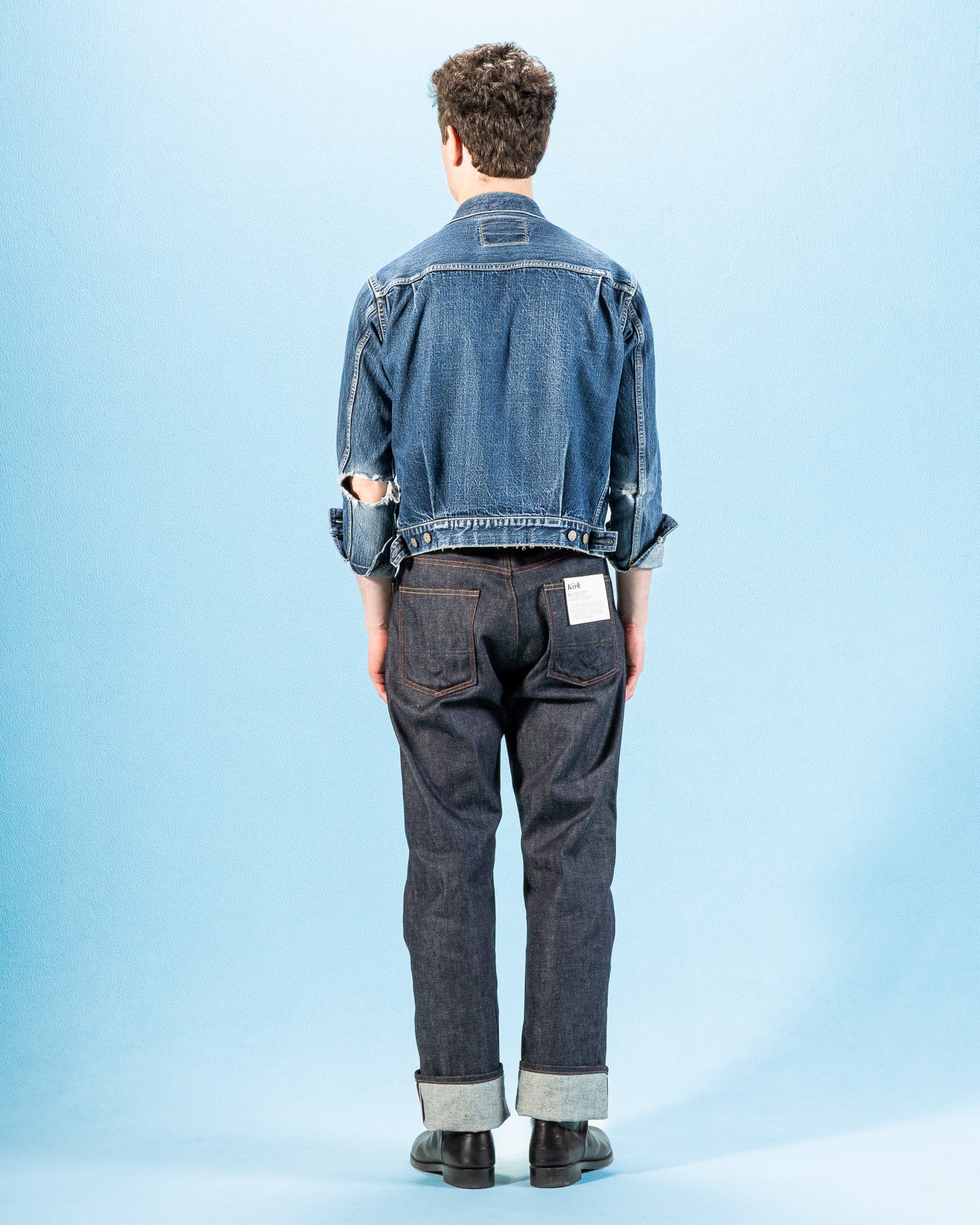 Indigofera Kirk Straight Fit - 29 Hand Dip 13oz Selvedge - Standard & Strange