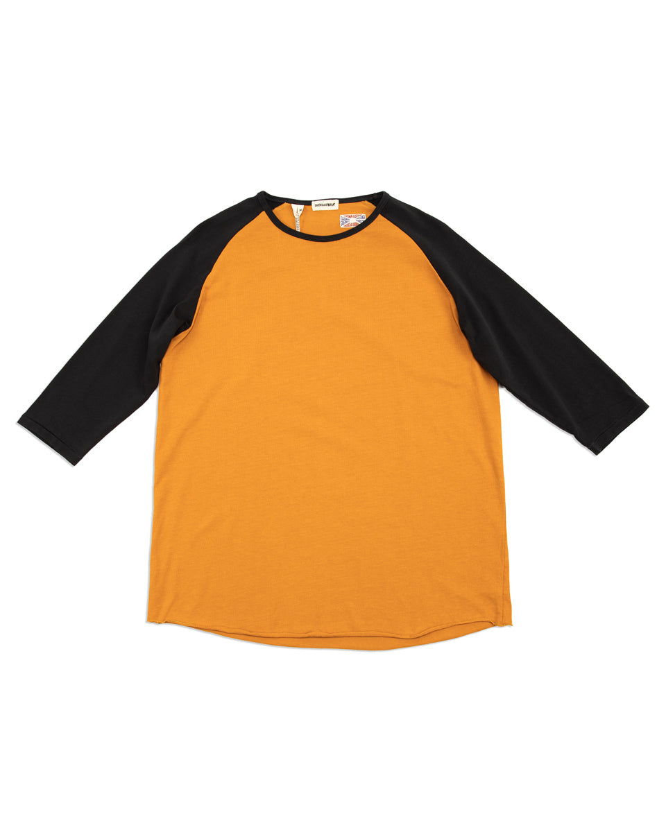 Indigofera Leon Raglan Tee - Orange / Marshall - Standard & Strange