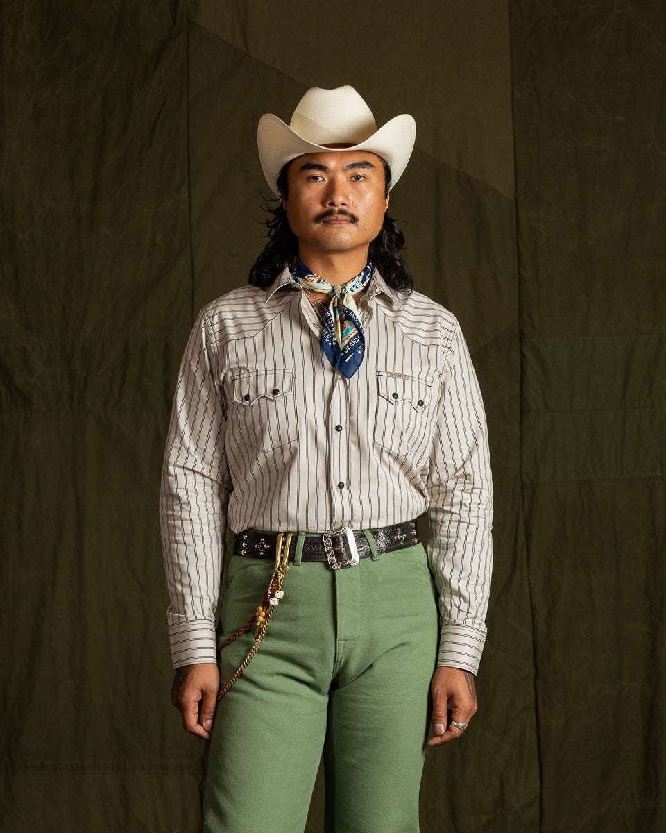 Indigofera S&S x Indigofera Rolling Thunder Ronson Shirt - Standard & Strange