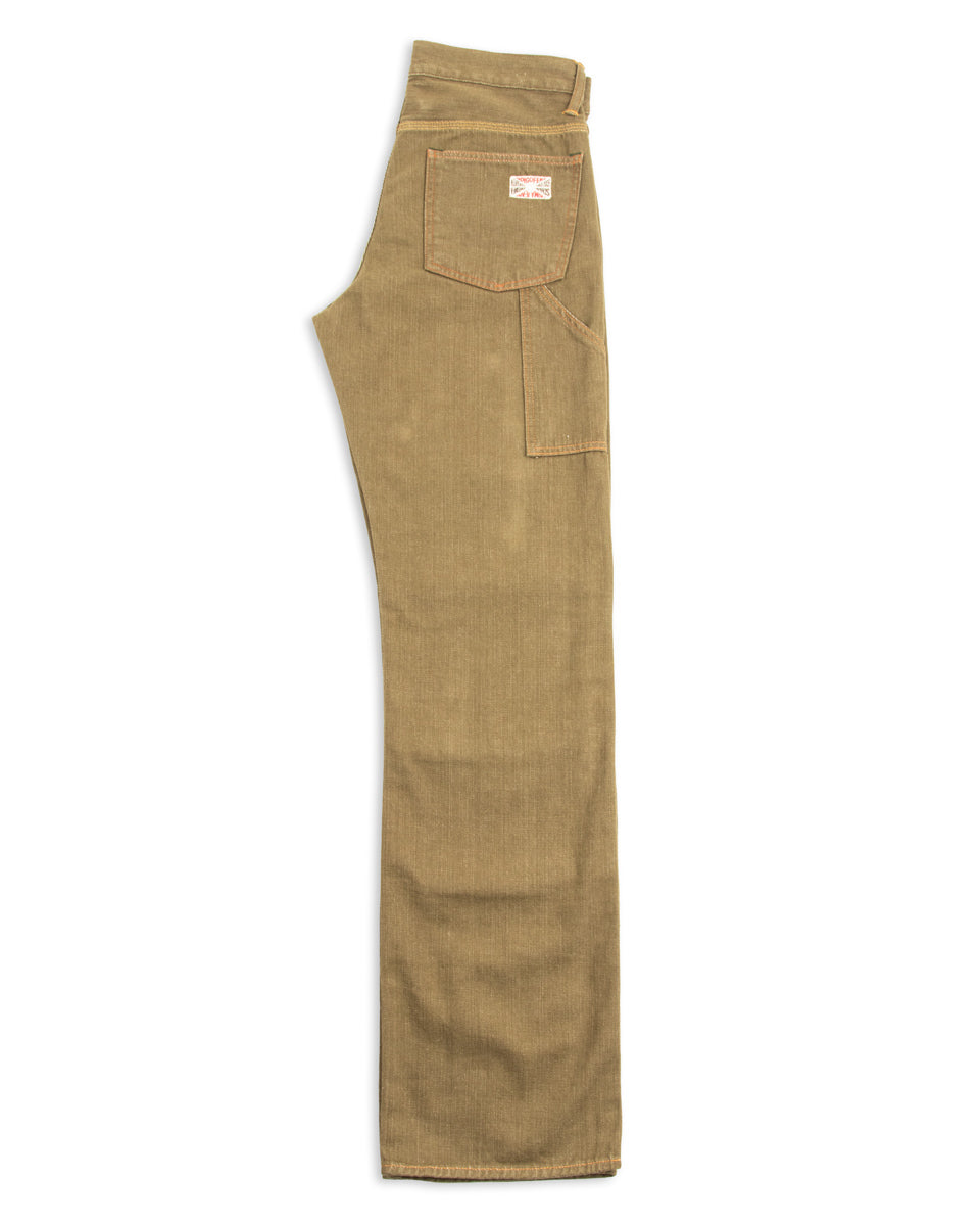 Indigofera S&S x Indigofera Wendell Pant - 10.5oz Desert Moss Selvedge - Standard & Strange