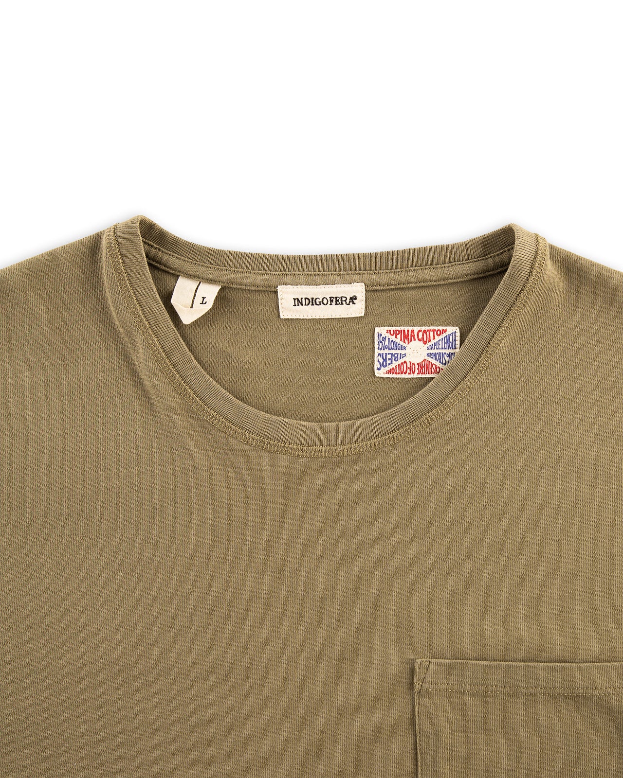 Indigofera Wilson Pocket Tee - Sicilian Green - Standard & Strange