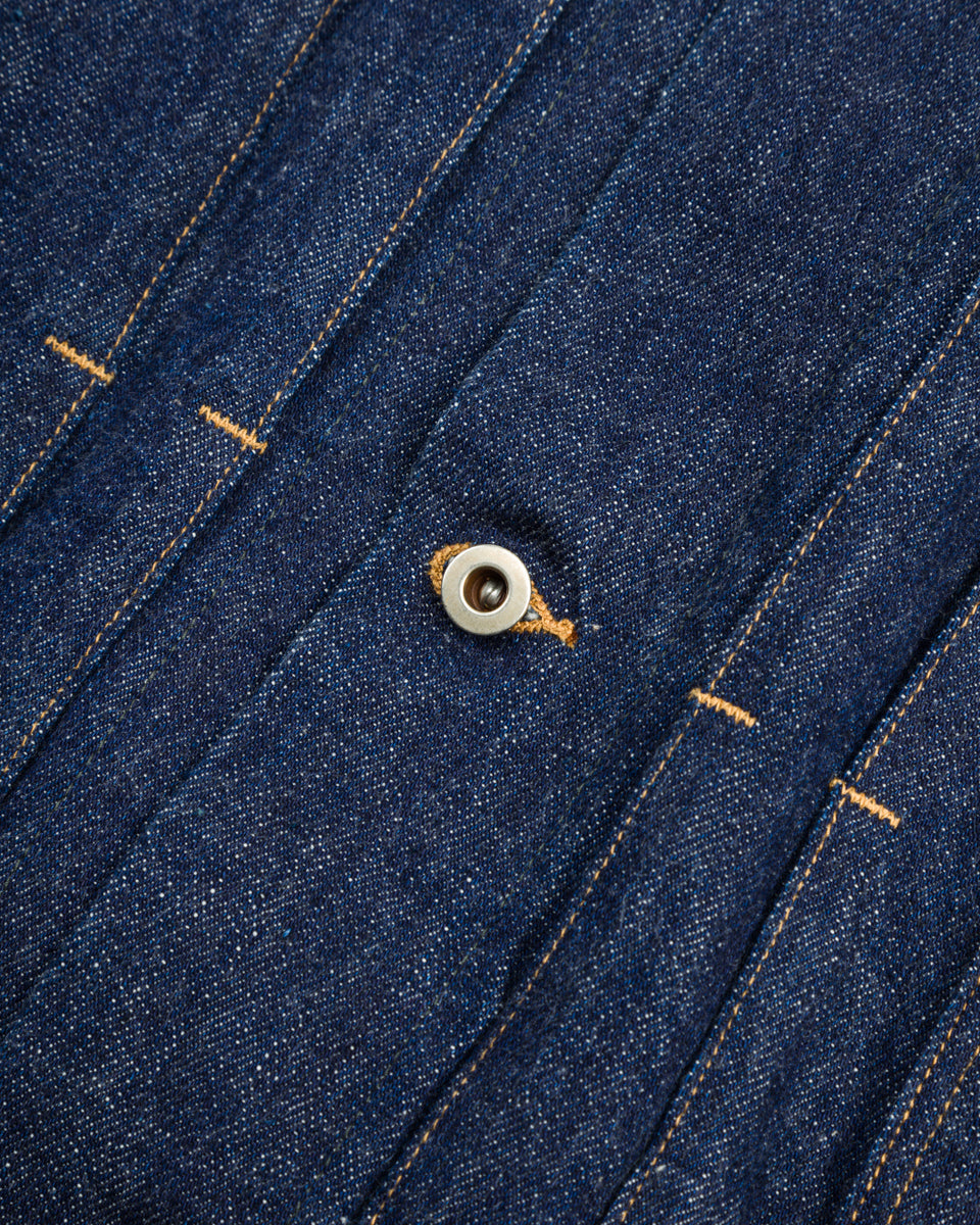 OrSlow Women's 40's Light oz Denim Jacket - One Wash - Standard & Strange