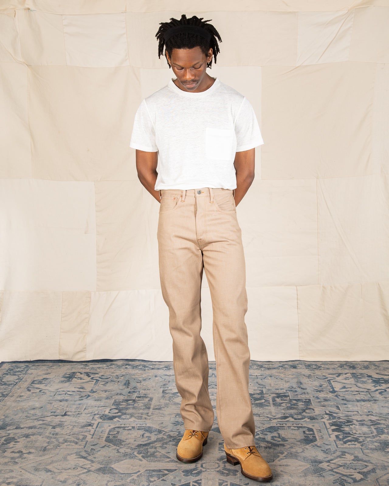 Indigofera Wyatt Bootcut - Khaki Dusk Denim - Standard & Strange