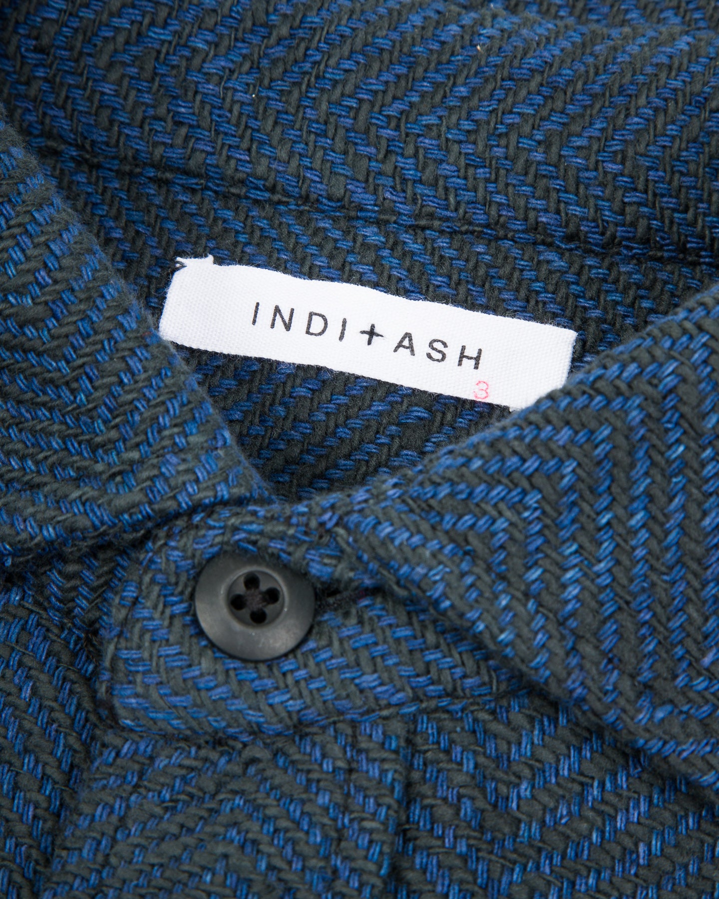 Indi + Ash Ames Workshirt - Handspun Iron/Indigo HB - Standard & Strange