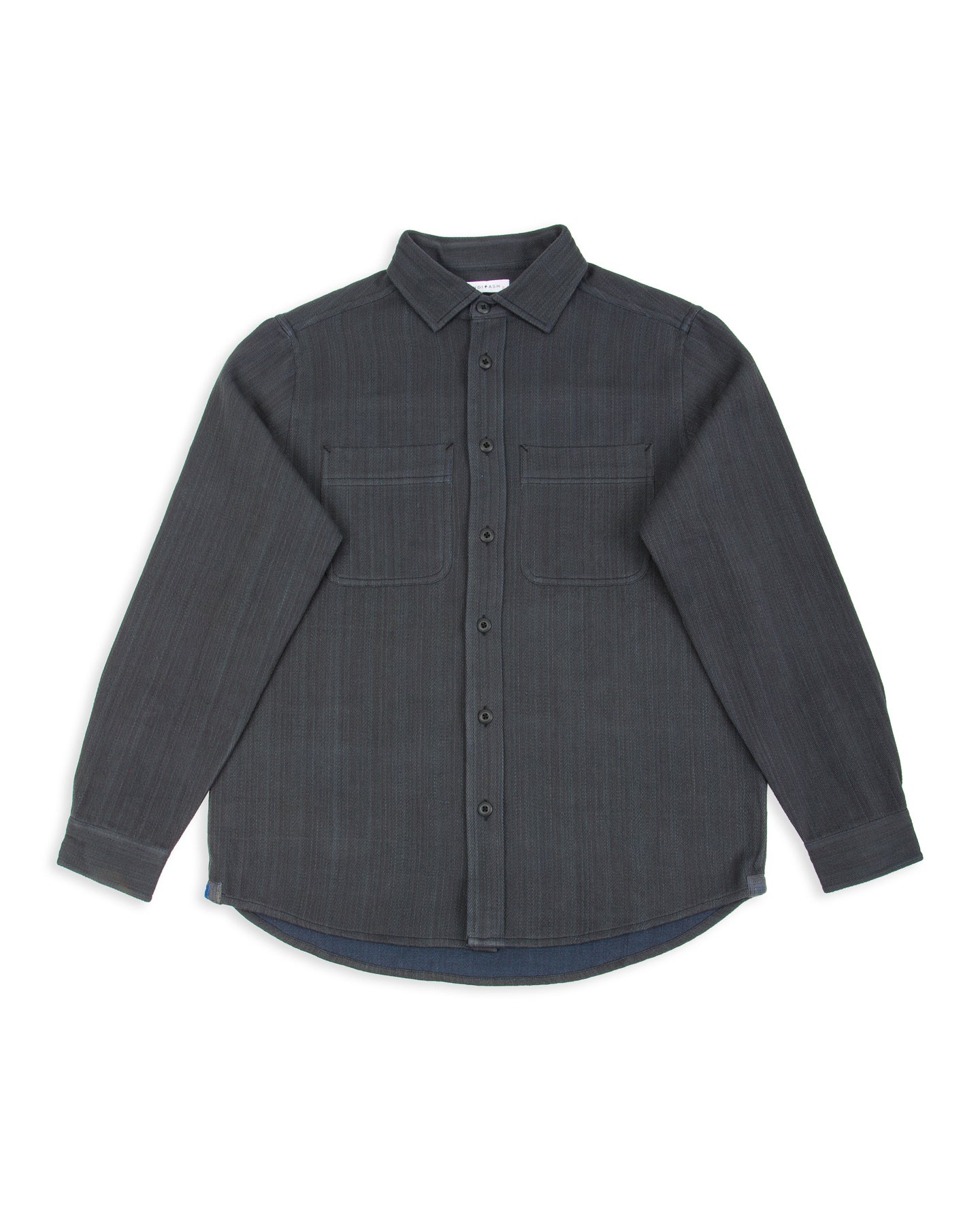 Indi + Ash Ames Workshirt - Handwoven Iron/Indigo Denim - Standard & Strange