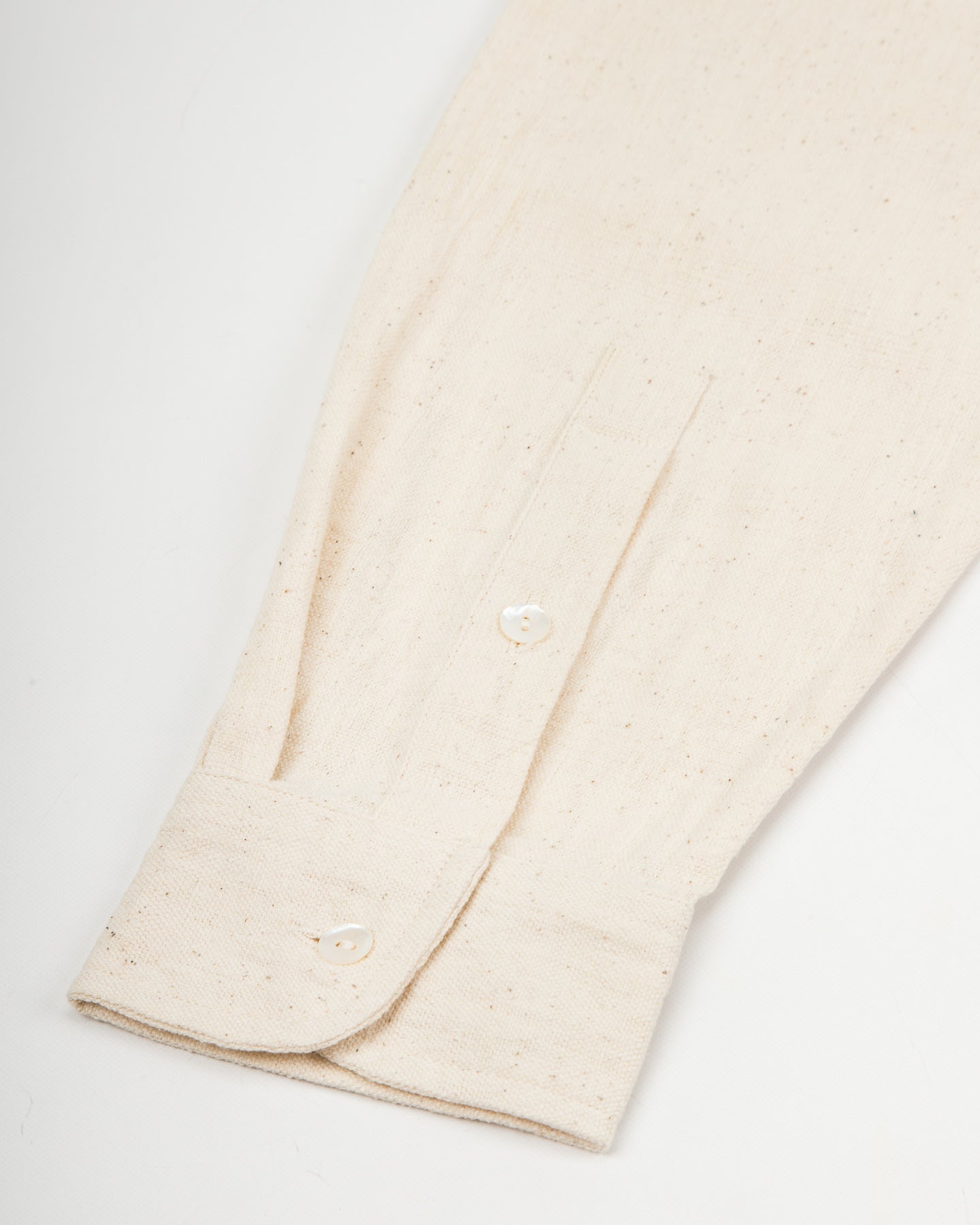 Indi + Ash Matty Shirt - Handwoven Undyed Kala Cotton - Standard & Strange