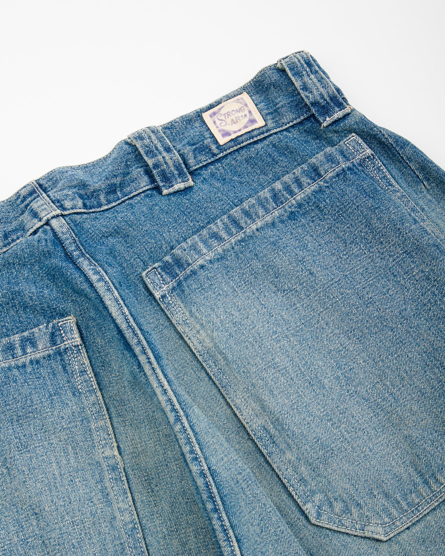 Warehouse 1910s Netmaker's Trousers - Indigo (Light Used Wash) - Standard & Strange