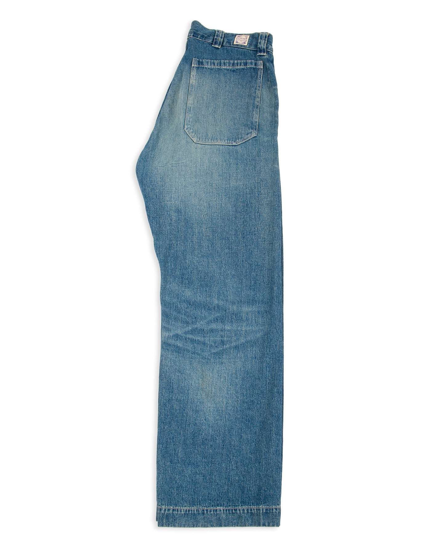 Warehouse 1910s Netmaker's Trousers - Indigo (Light Used Wash) - Standard & Strange