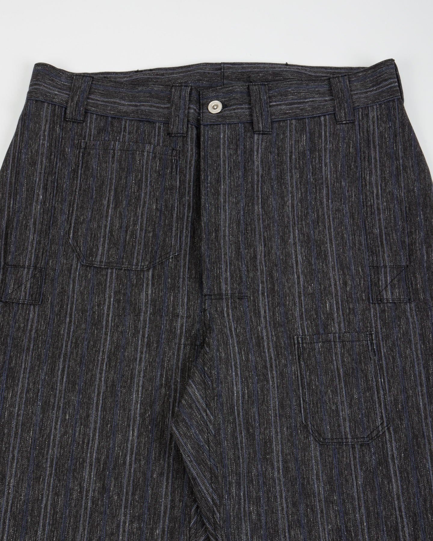 John Gluckow 1910s Netmaker's Trousers - Stripe - Standard & Strange