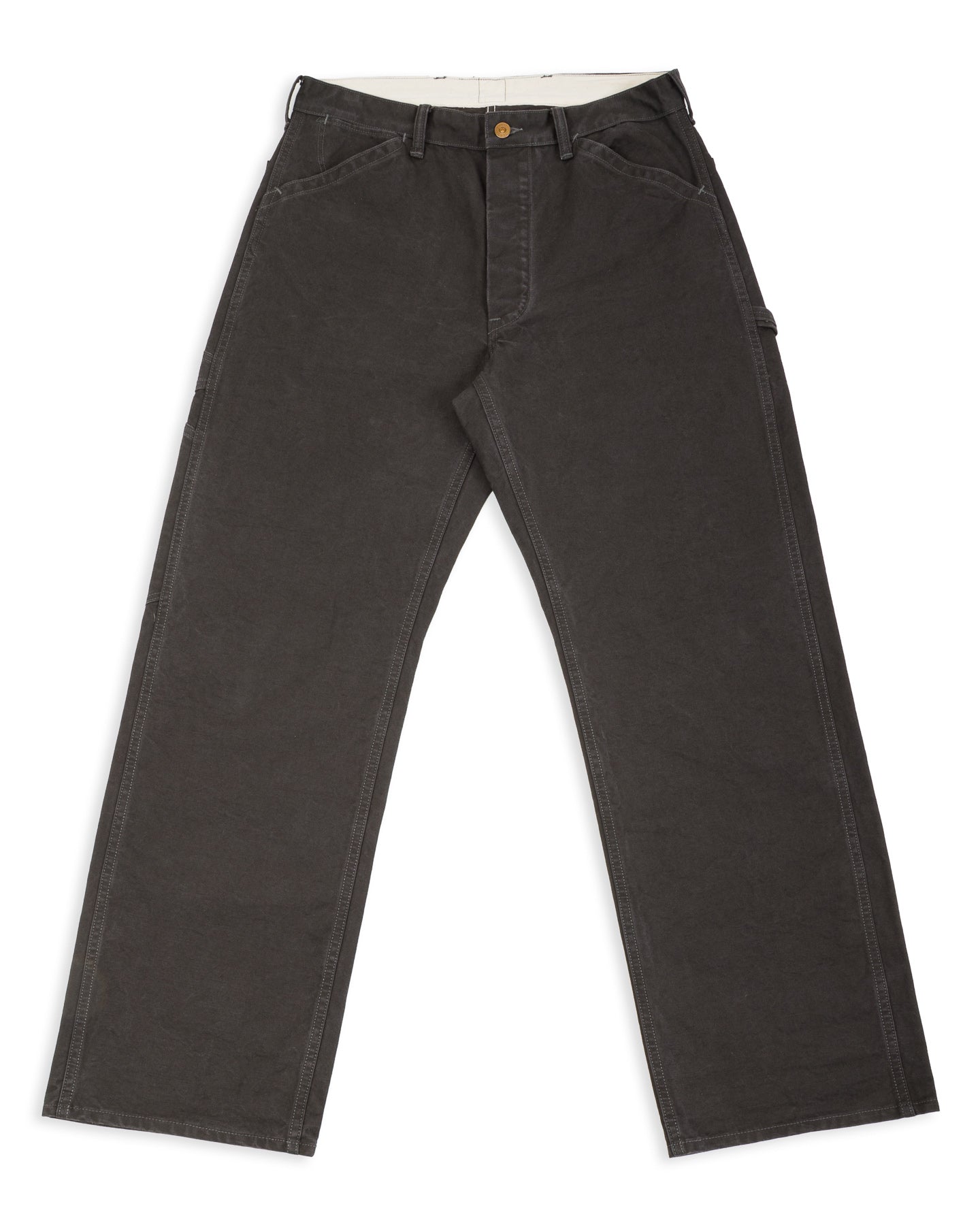 1940s Ironworkers' Trousers - Duck Black – Standard & Strange