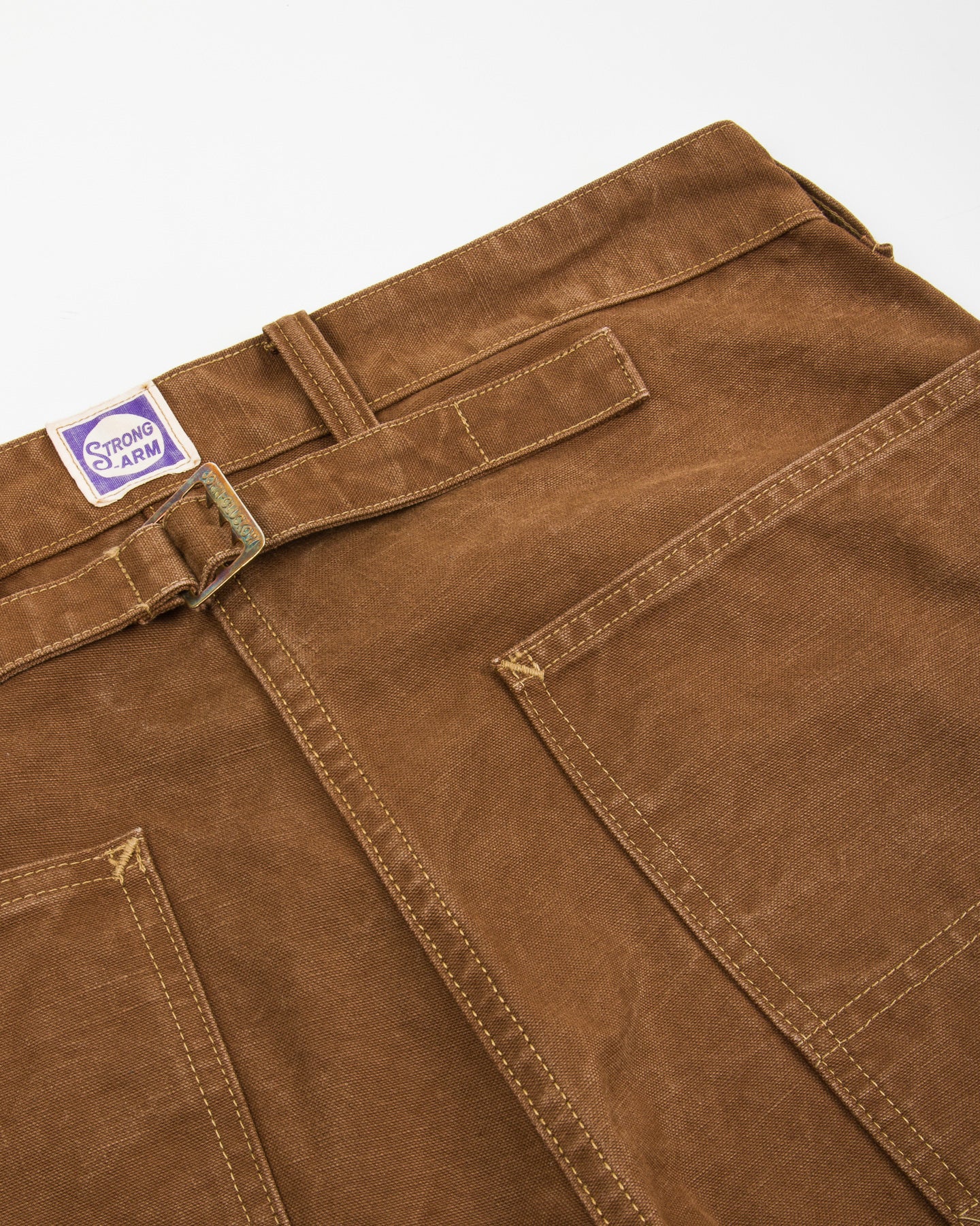 Warehouse 1940s Ironworkers' Trousers - Duck Brown - Standard & Strange