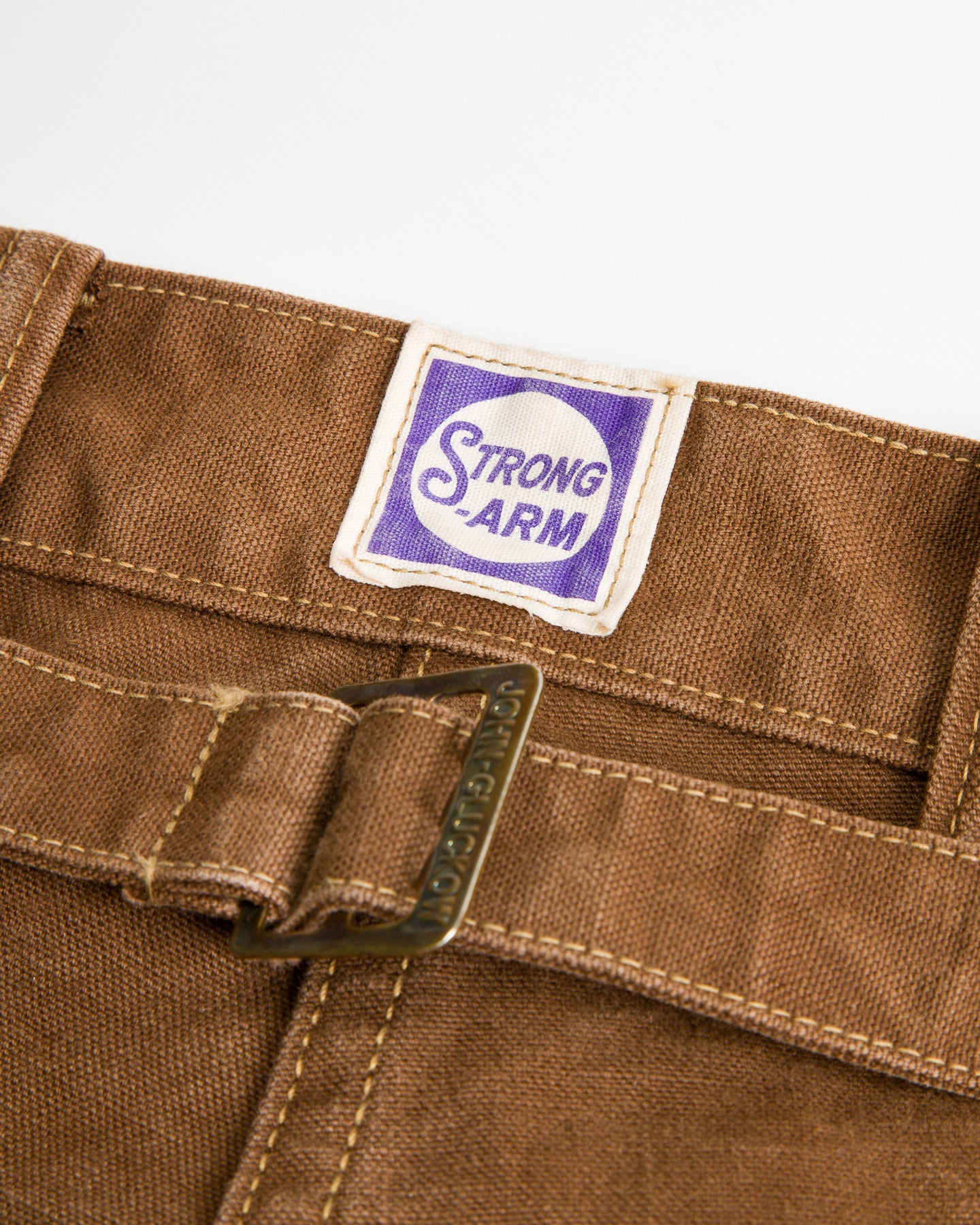 Warehouse 1940s Ironworkers' Trousers - Duck Brown - Standard & Strange