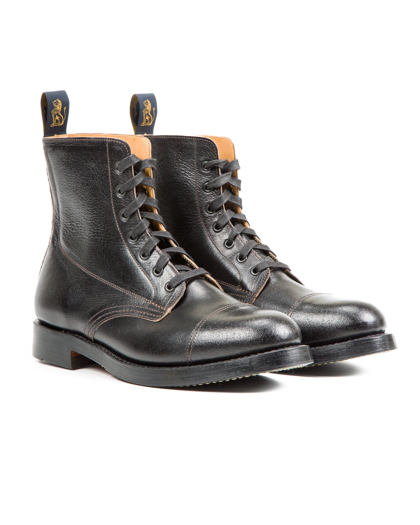 John Lofgren Montgomery Boots - Black Horween Leather SHF - Standard & Strange