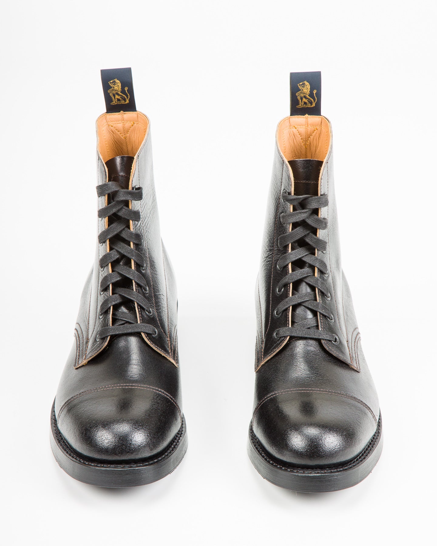 John Lofgren Montgomery Boots - Black Horween Leather SHF - Standard & Strange