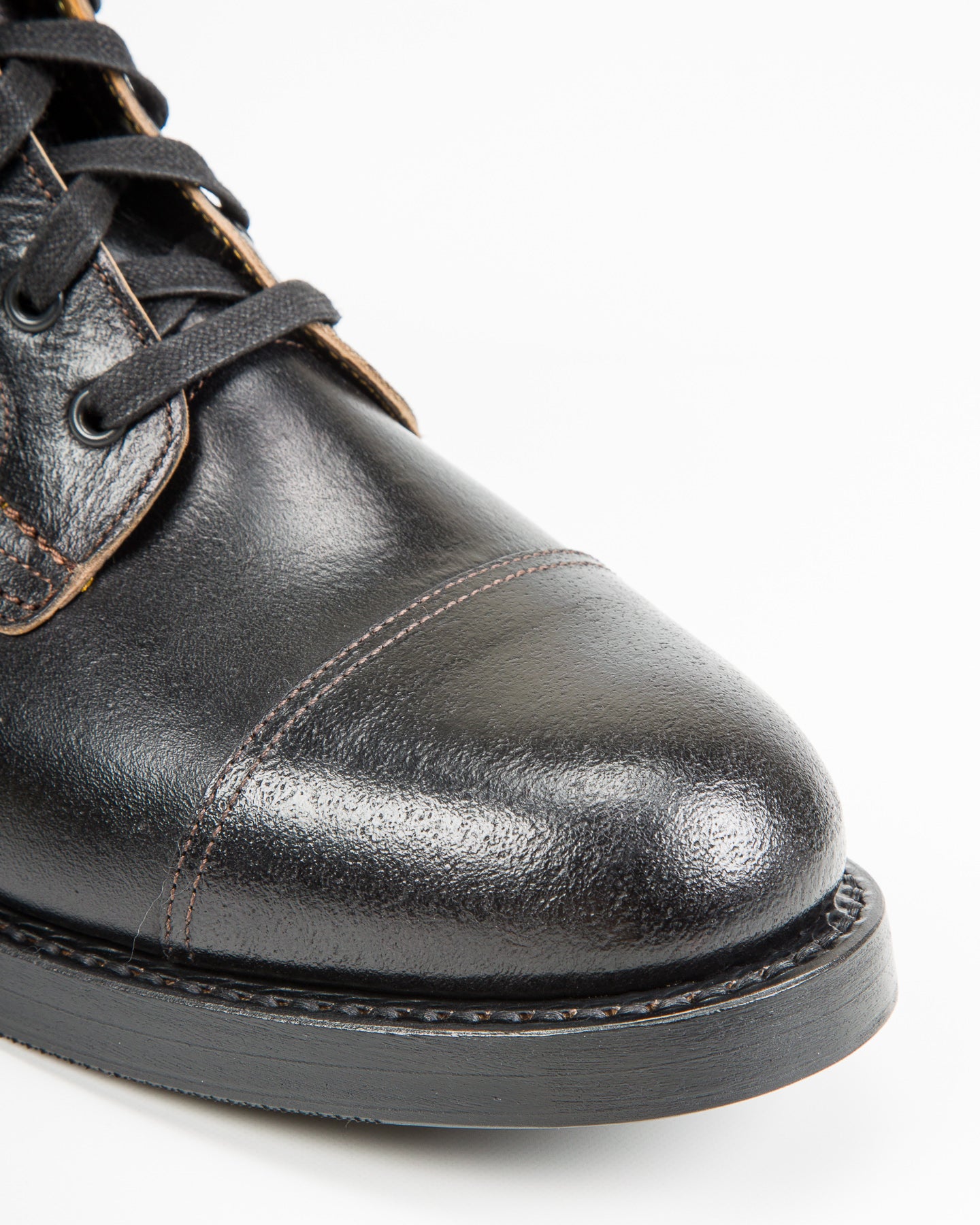 John Lofgren Montgomery Boots - Black Horween Leather SHF - Standard & Strange