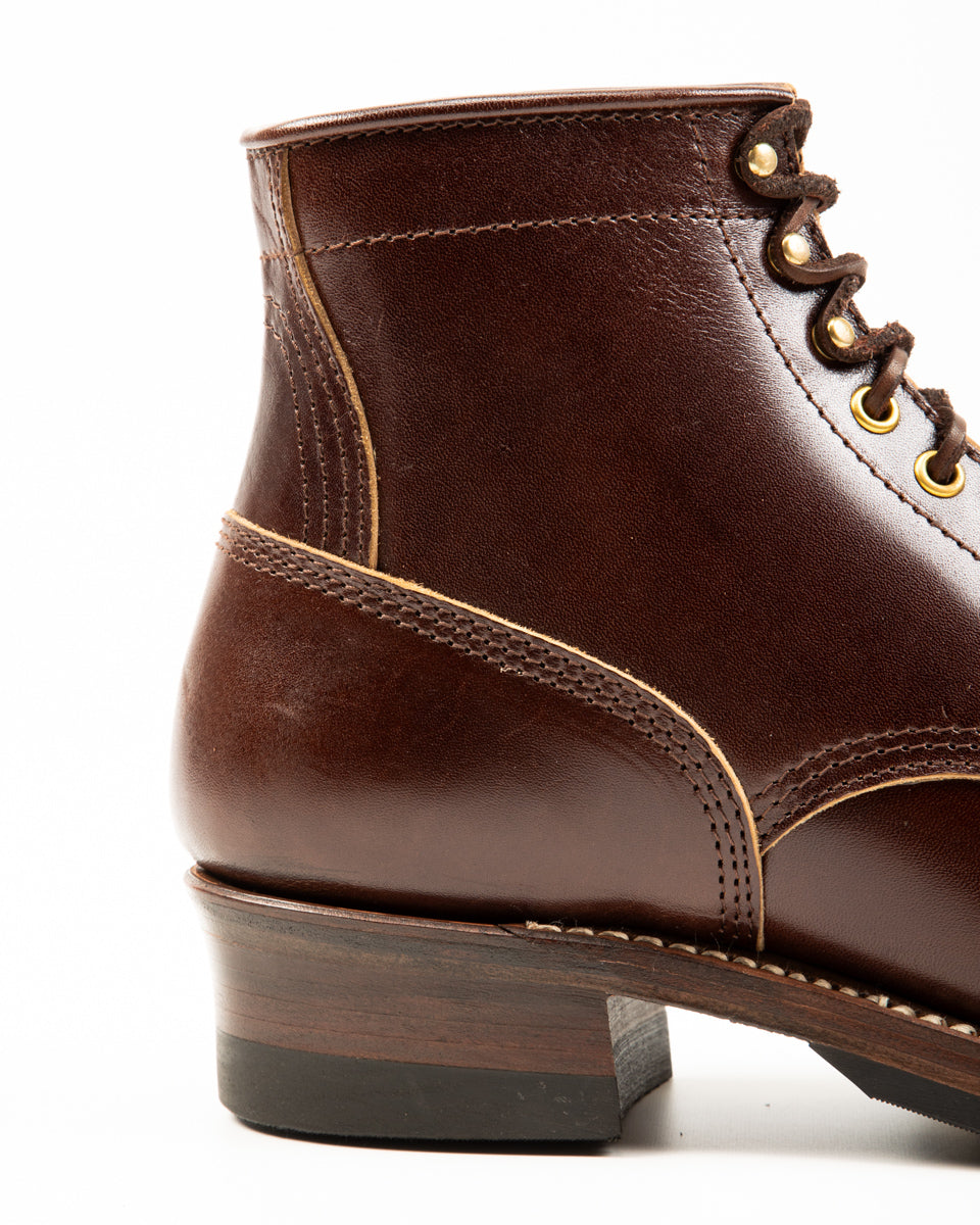 John Lofgren Steel Gang Boots - Dark Brown Shinki Horsebutt - Standard & Strange