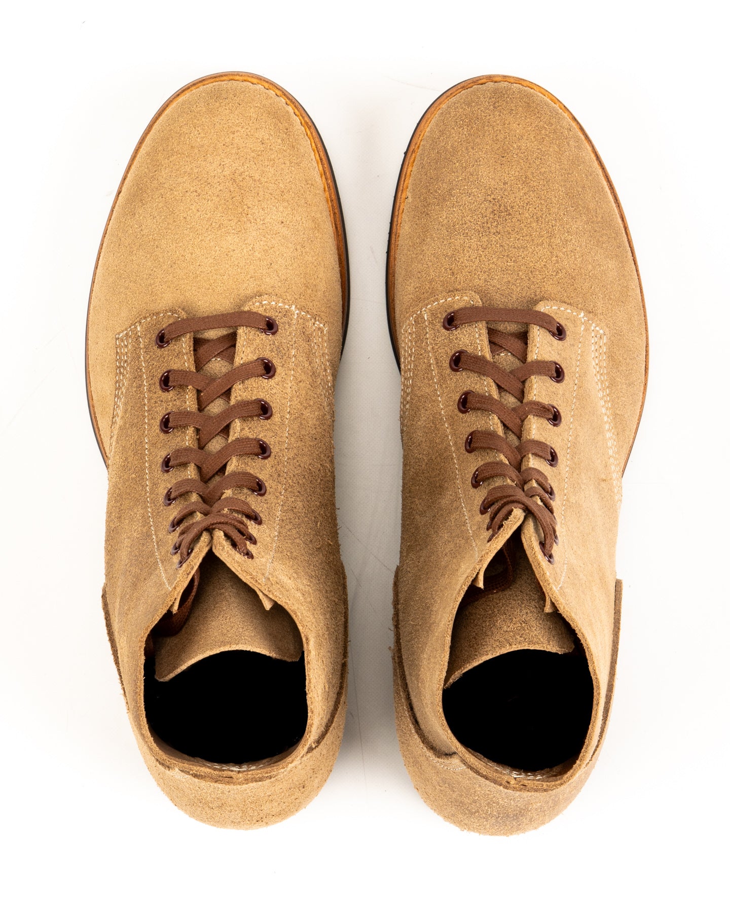 John Lofgren US Navy N-1 Field Shoes Boondockers - Natural CXL - Standard & Strange