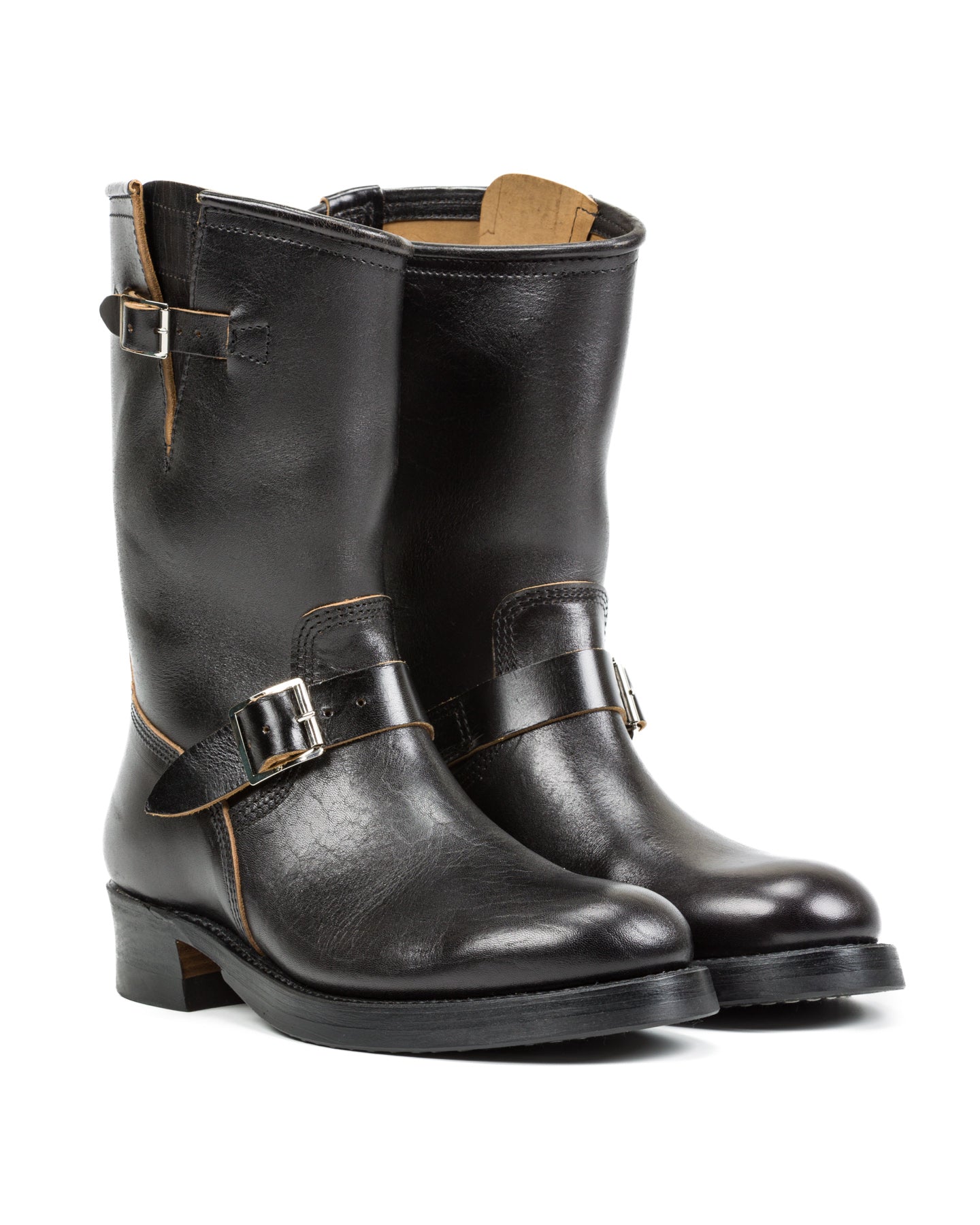 John Lofgren Engineer Boots - Black Shinki Horsebutt – Standard