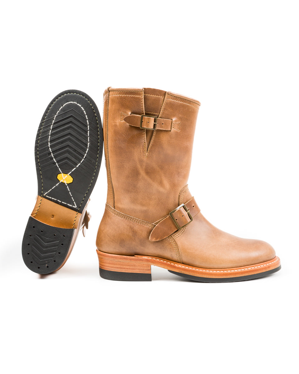 John Lofgren Wabash Engineer Boots - Natural CXL - Standard & Strange