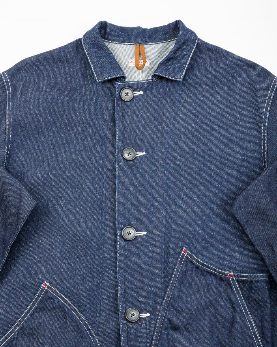 Kapital 11.5ozDenim x 8ozDenim RINGOMAN Coverall - IDG - Standard & Strange
