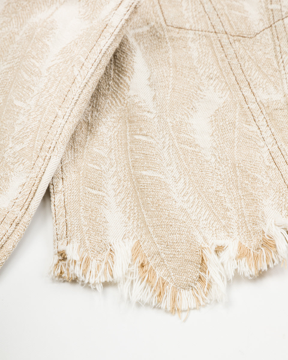 Kapital 12oz MAGPIE Denim 3rd JKT (Ladies) - Ecru 1 - Standard & Strange