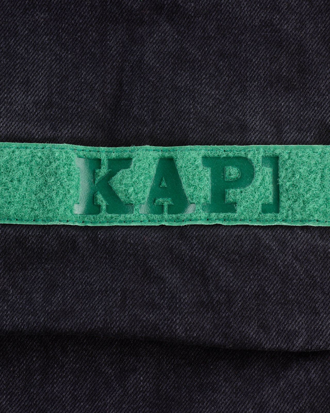 Kapital 14oz BLKxBLK Denim NOUVELLE Shuttle Pants - Green - Standard & Strange