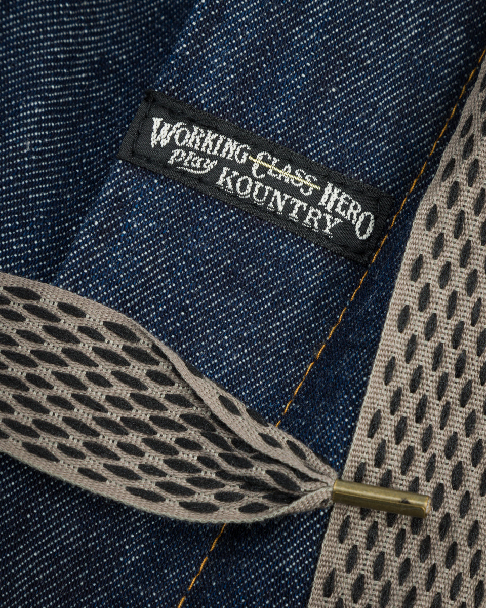 Kapital 14oz Denim NOUVELLE Shuttle Pants - IDG 3 - Standard & Strange