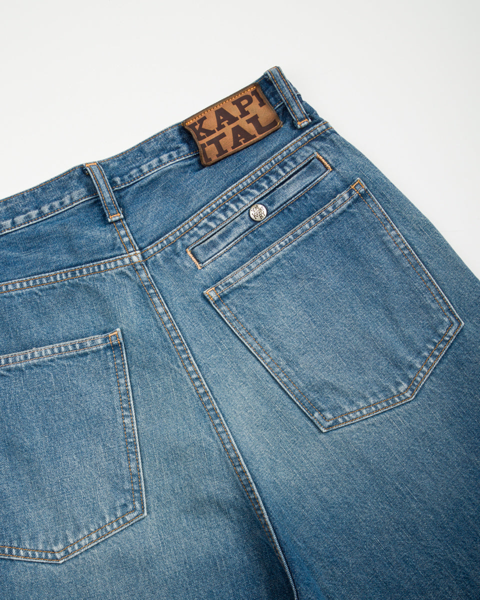 Kapital 14oz Denim PORT Baggy Pants - PRO - Standard & Strange