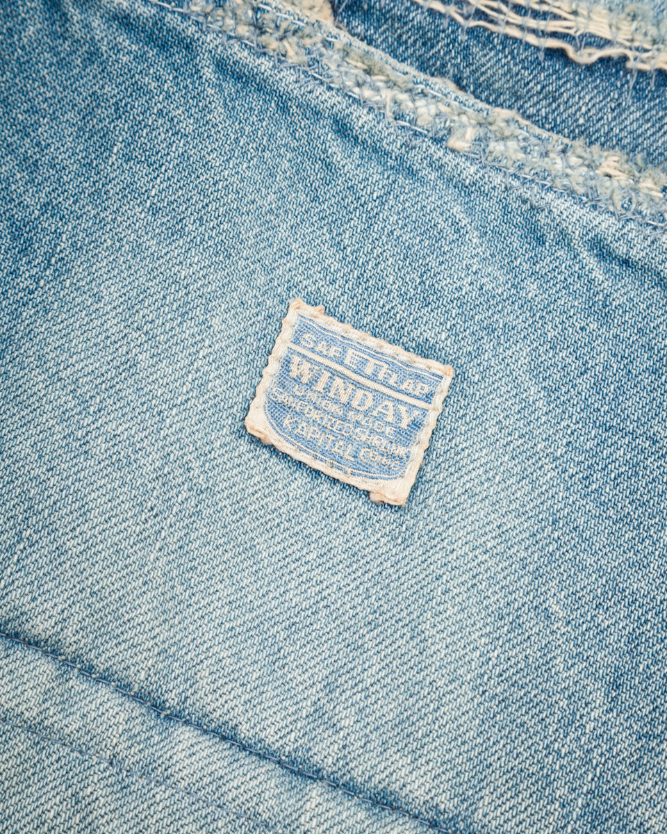 Kapital 14oz Denim W-Knee EASY Baggy Pants(DIXIE LUMBER REMAKE) - PRO - Standard & Strange