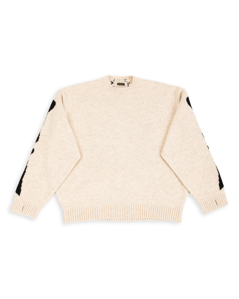 5G Wool BONE Crew Sweater - Ecru – Standard & Strange