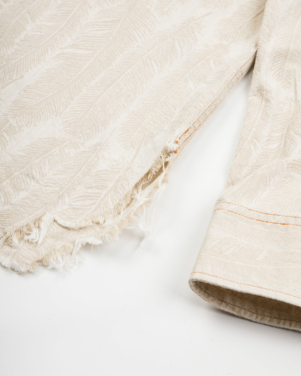 Kapital 5oz MAGPIE Denim Western Shirt - Ecru - Standard & Strange