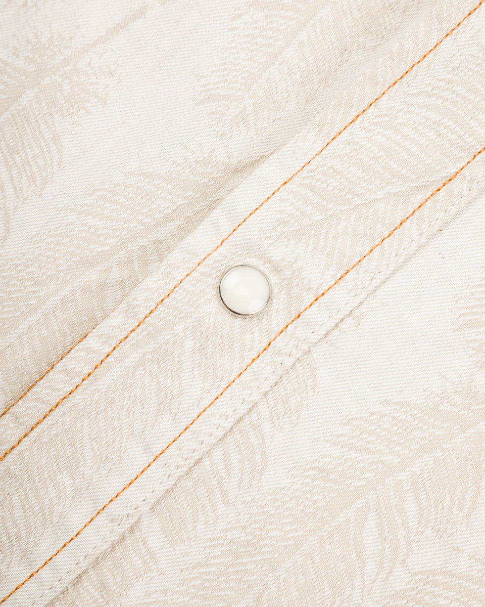 Kapital 5oz MAGPIE Denim Western Shirt - Ecru - Standard & Strange