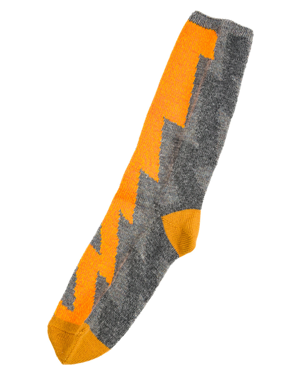Kapital 96 Yarns Thunder Socks - Orange - Standard & Strange