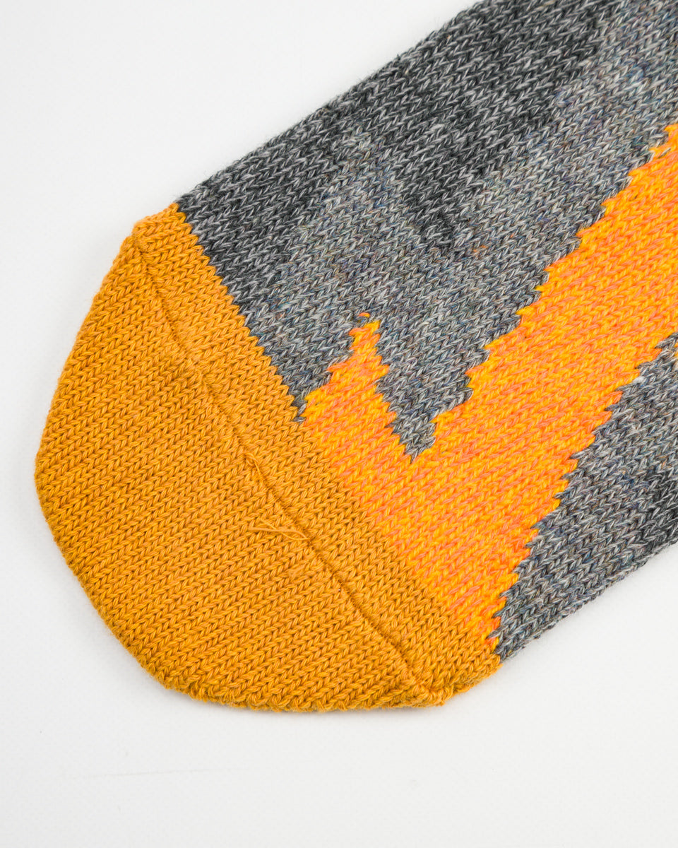 Kapital 96 Yarns Thunder Socks - Orange - Standard & Strange
