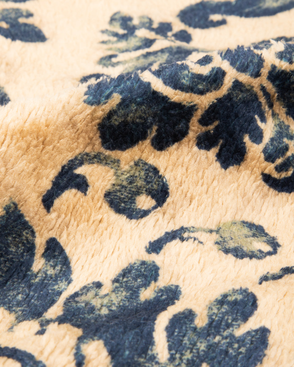 Kapital DAMASK Fleece ZIP Blouson - Beige - Standard & Strange