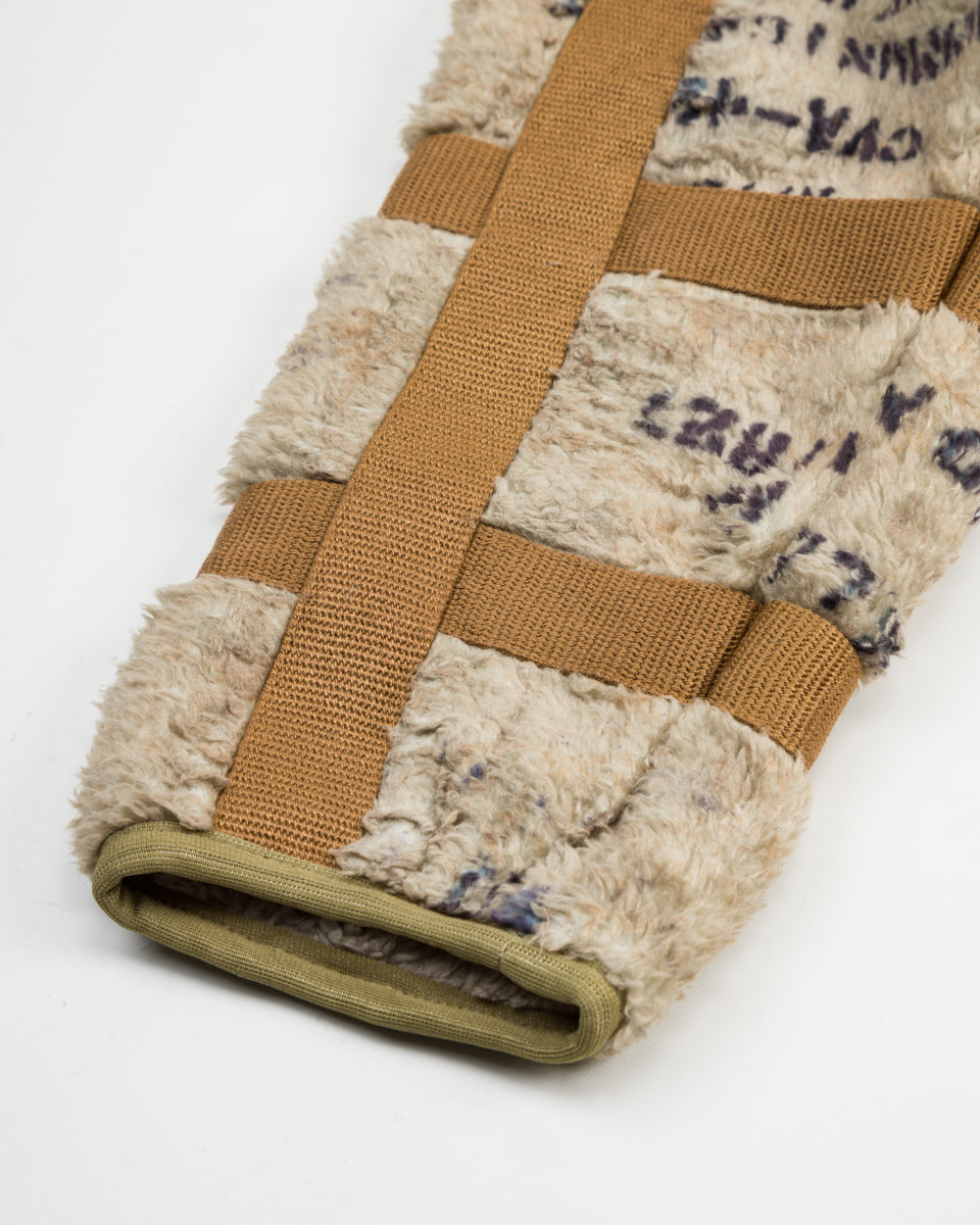 Kapital Fleece PRISONER Craft Tattersall ZIP Blouson - Beige - Standard & Strange