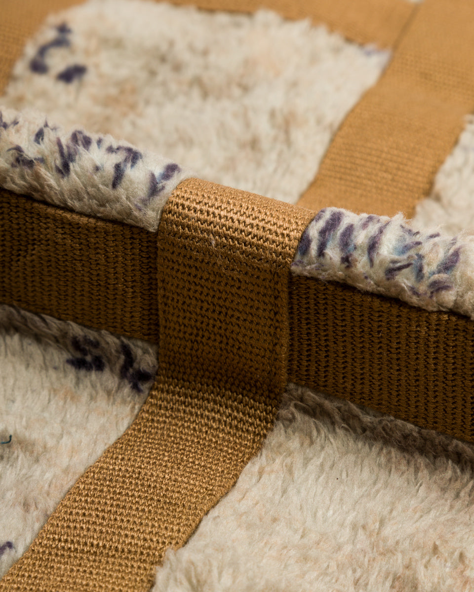 Kapital Fleece PRISONER Craft Tattersall ZIP Blouson - Beige - Standard & Strange