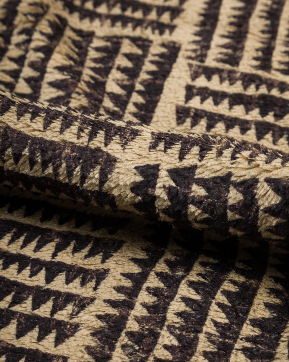 Kapital HACKSAW-BLOCK Fleece EASY Pants - Beige - Standard & Strange