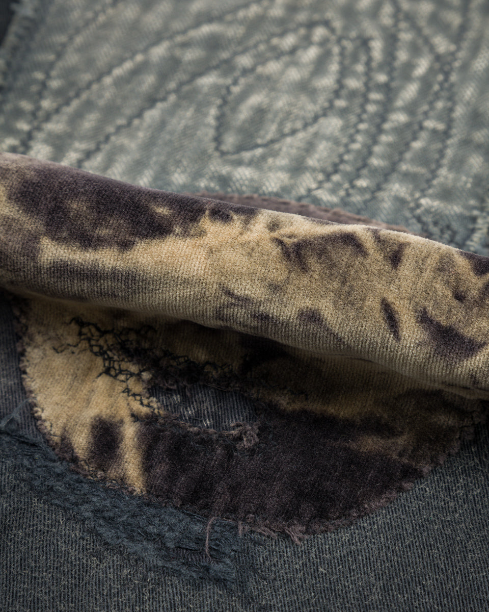 Kapital KATSURAGI PORT Baggy Pants(Champetre Remake) - Black - Standard & Strange