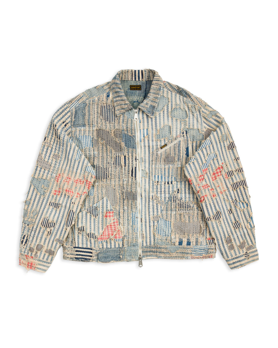 Kapital LIBERTY-BORO ZIP UP Blouson - Hickoree - Standard & Strange